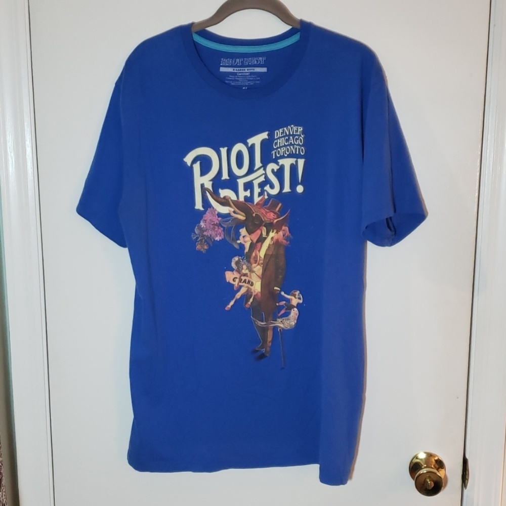 Rare print 2013 Riot Fest shirt mens xlarge